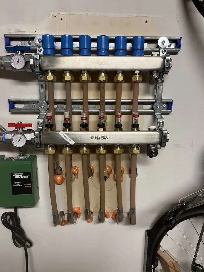 Plumber performing Leak Detection at a residential property in Yelm